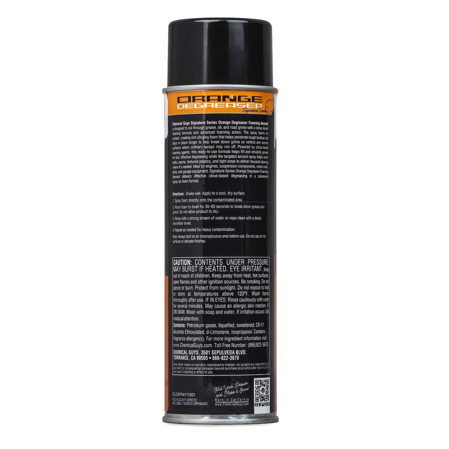 Signature Series Orange Degreaser Foaming Aerosol