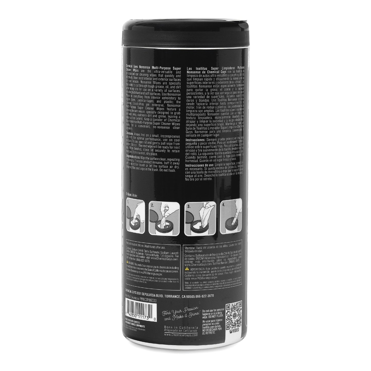 Nonsense Multi-Purpose Super Cleaner Canister Wipes