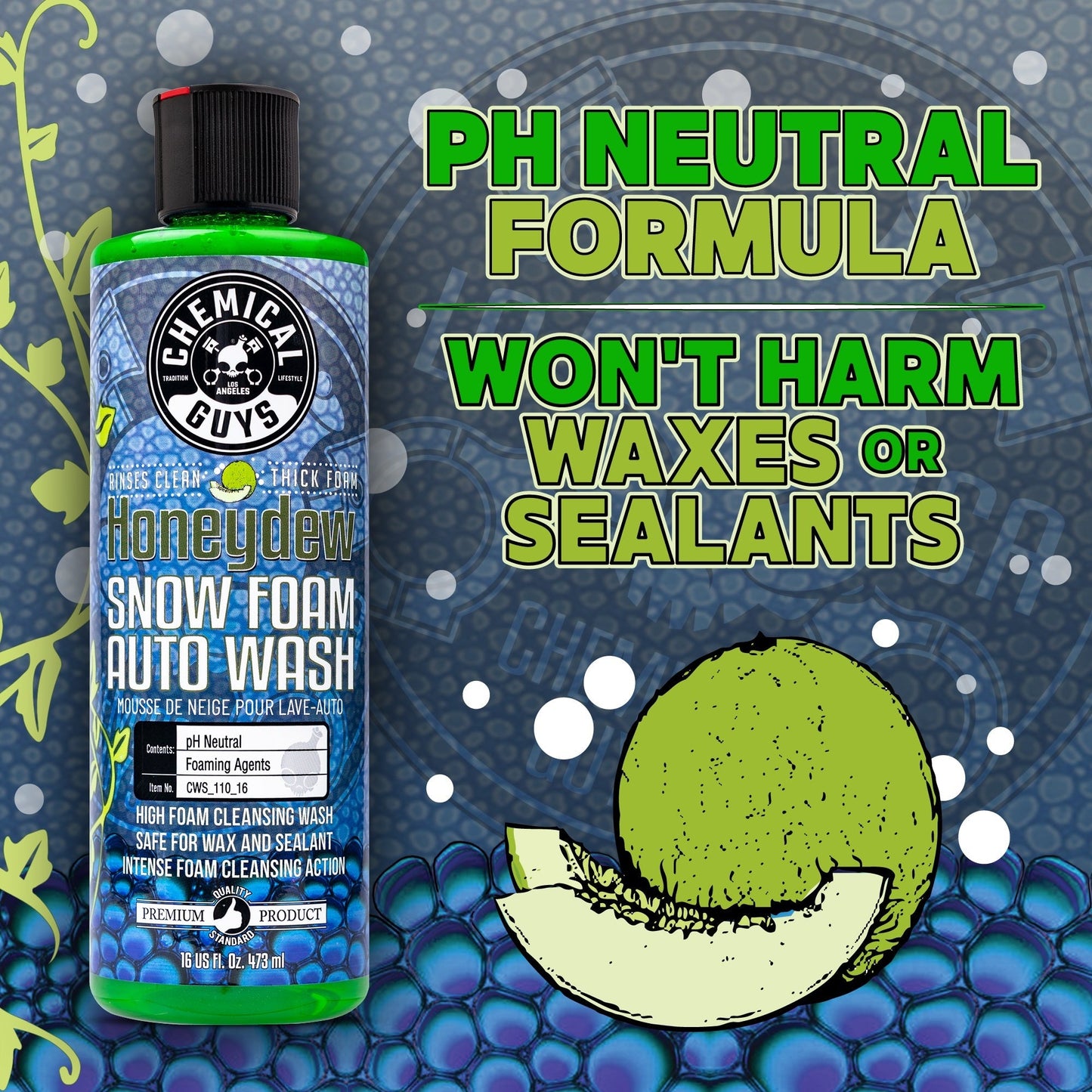 Honeydew Snow Foam Auto Wash