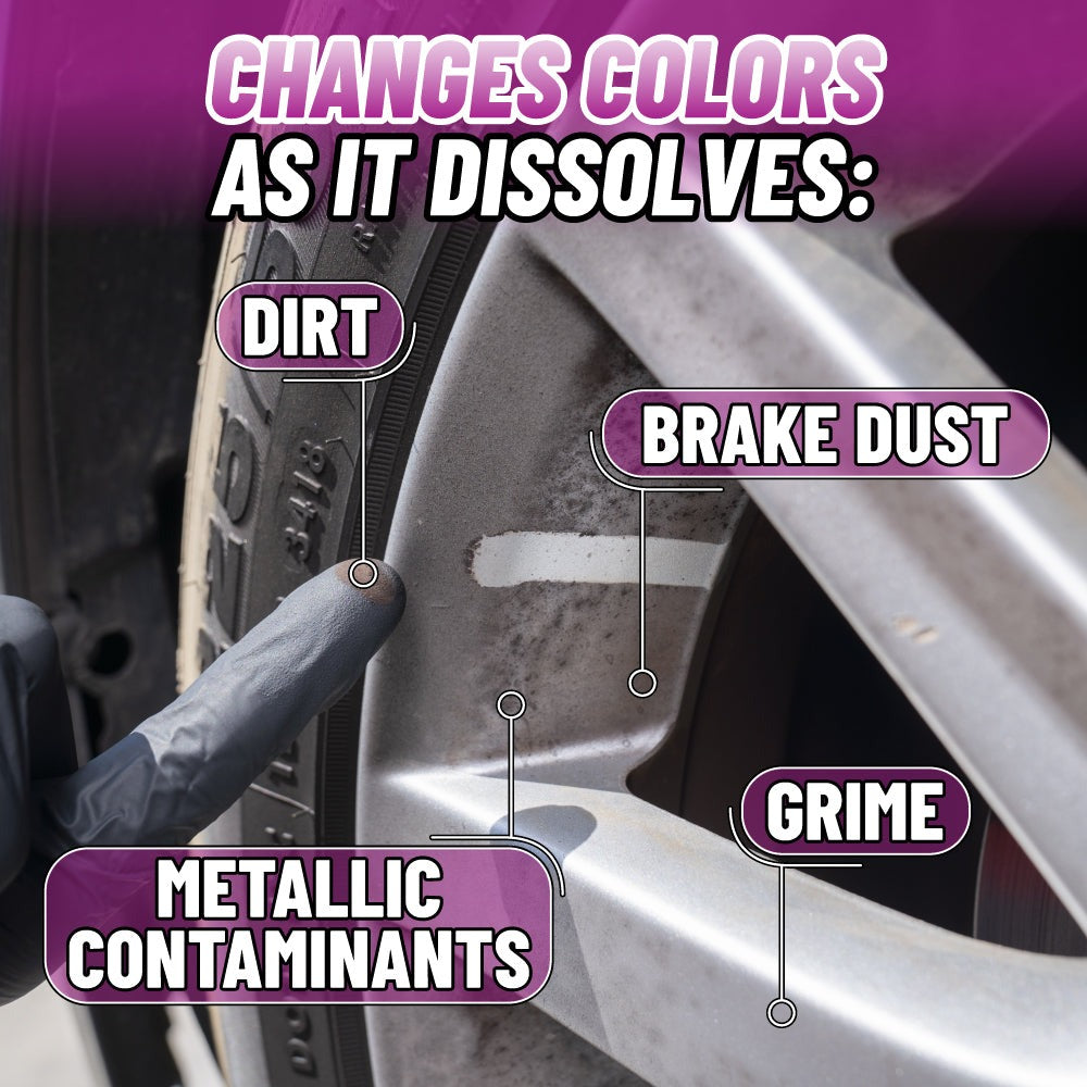 Two Face Color Changing Wheel Cleaner (2-Pack)