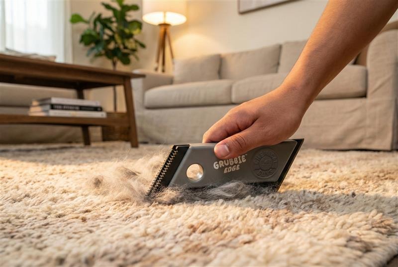 Grubbie Edge Pet Hair Removal Tool
