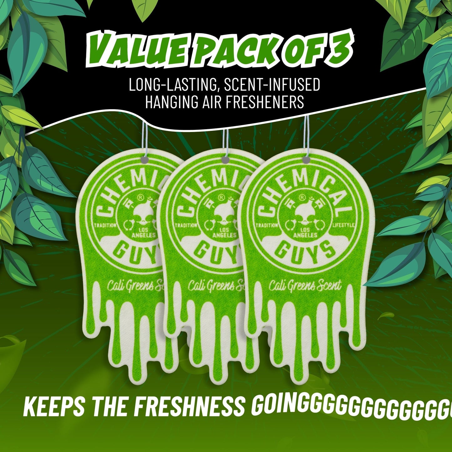 Cali GreensTM Hanging Air Freshener