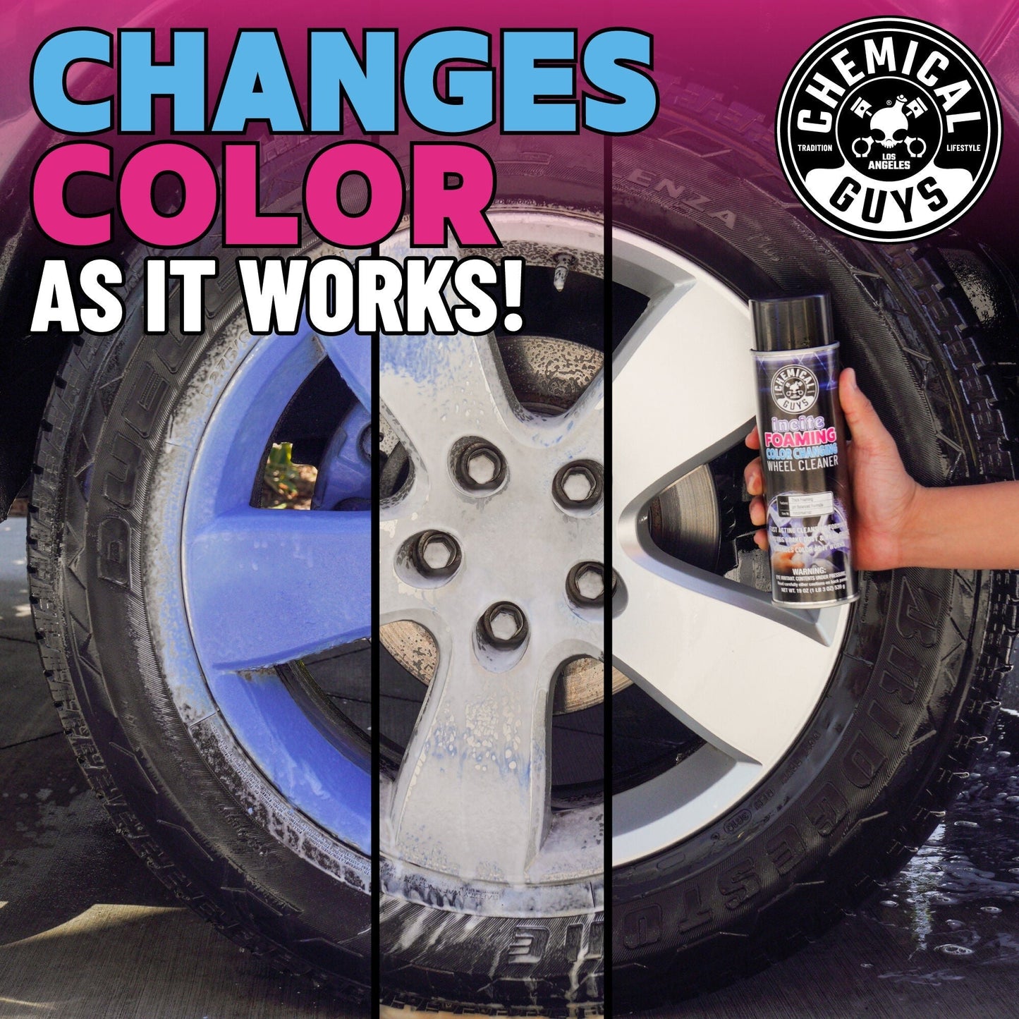 Incite Foaming Wheel Cleaner (2-Pack)