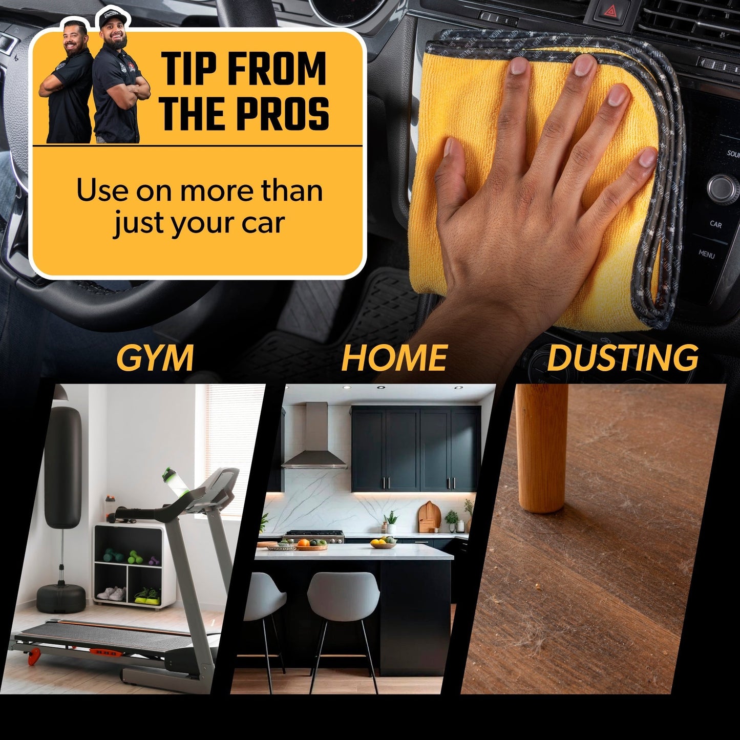 Professional Grade Microfiber Towels