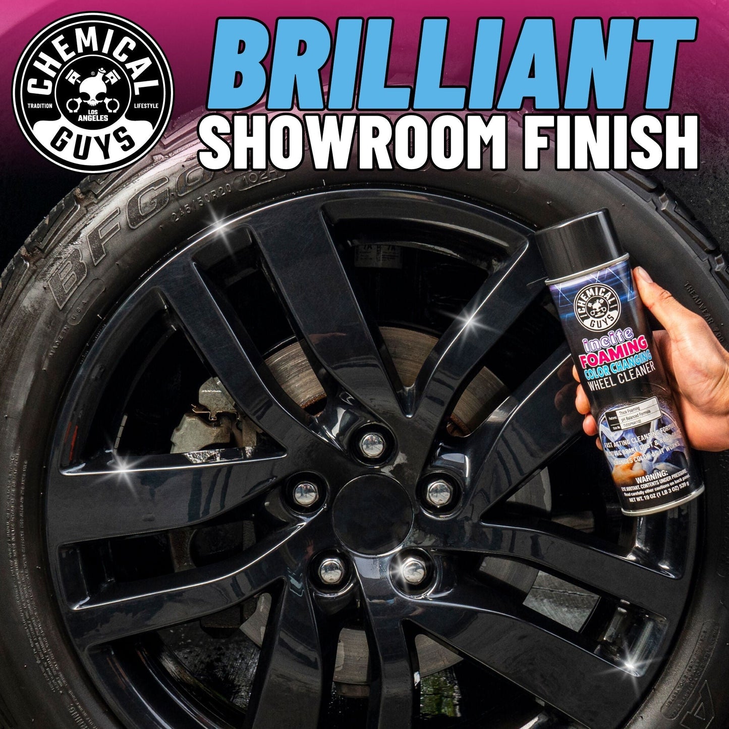 Incite Foaming Wheel Cleaner (2-Pack)