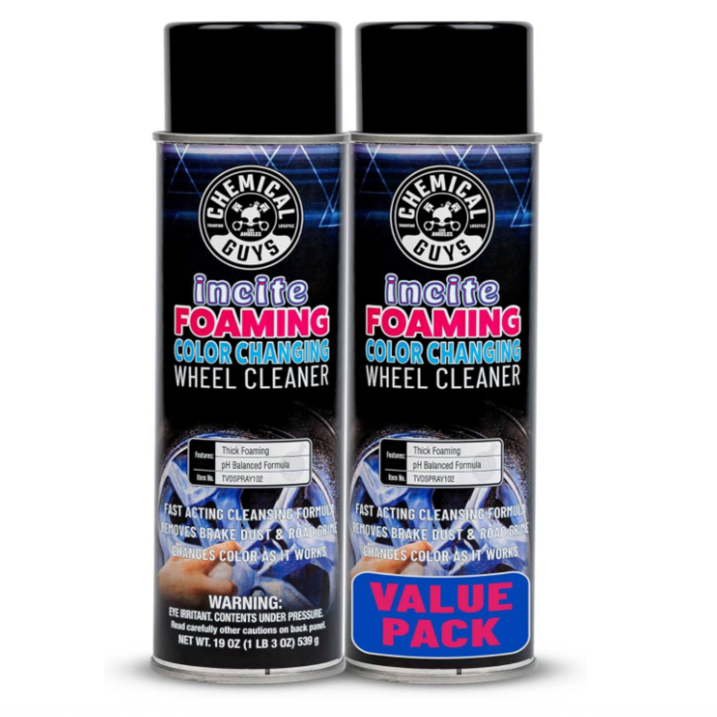 Incite Foaming Wheel Cleaner (2-Pack)