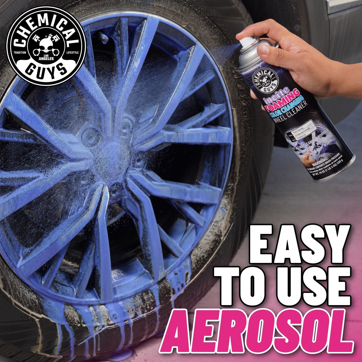 Incite Foaming Wheel Cleaner (2-Pack)