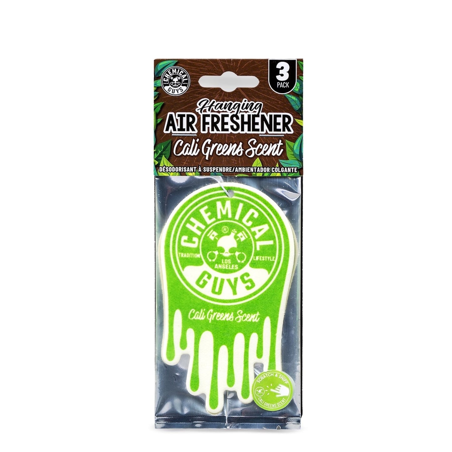 Cali GreensTM Hanging Air Freshener