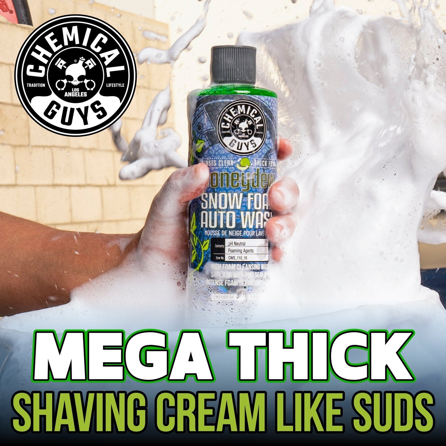 Honeydew Snow Foam Auto Wash