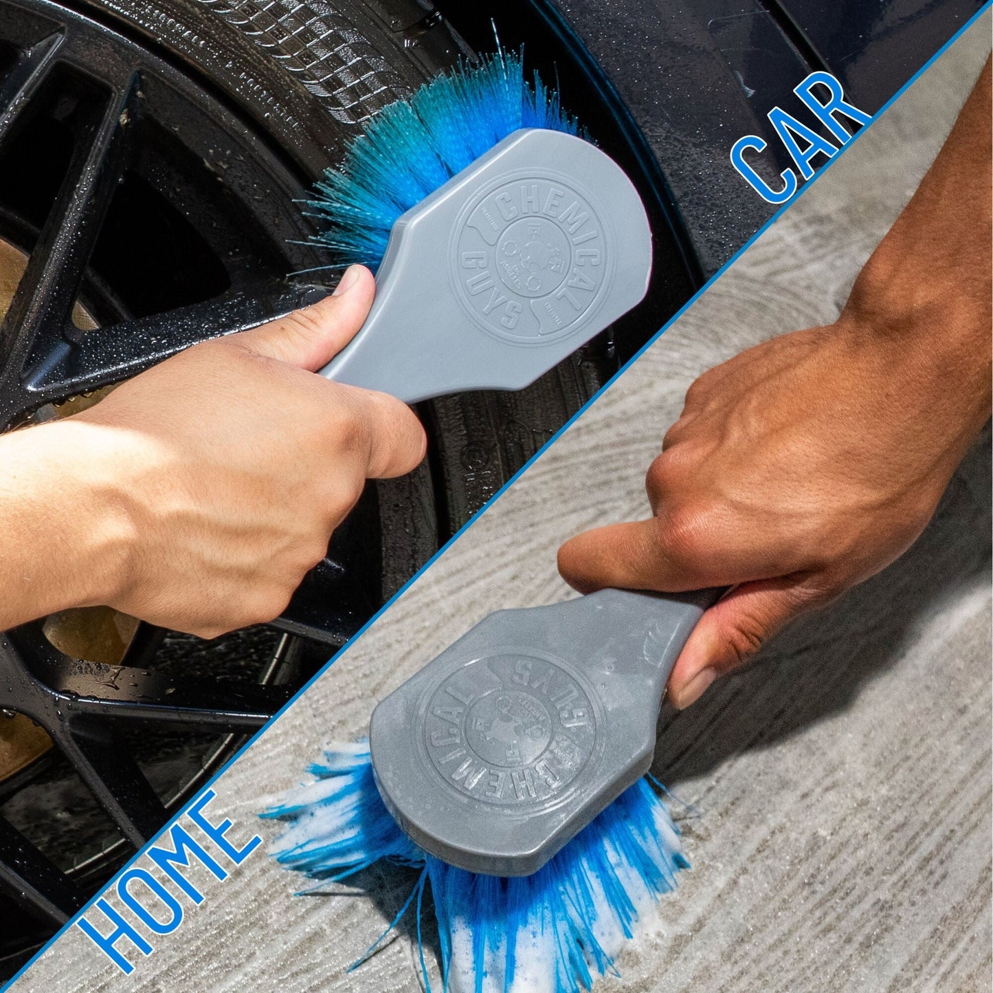 Big Blue Stiffy Heavy Duty Tire Brush