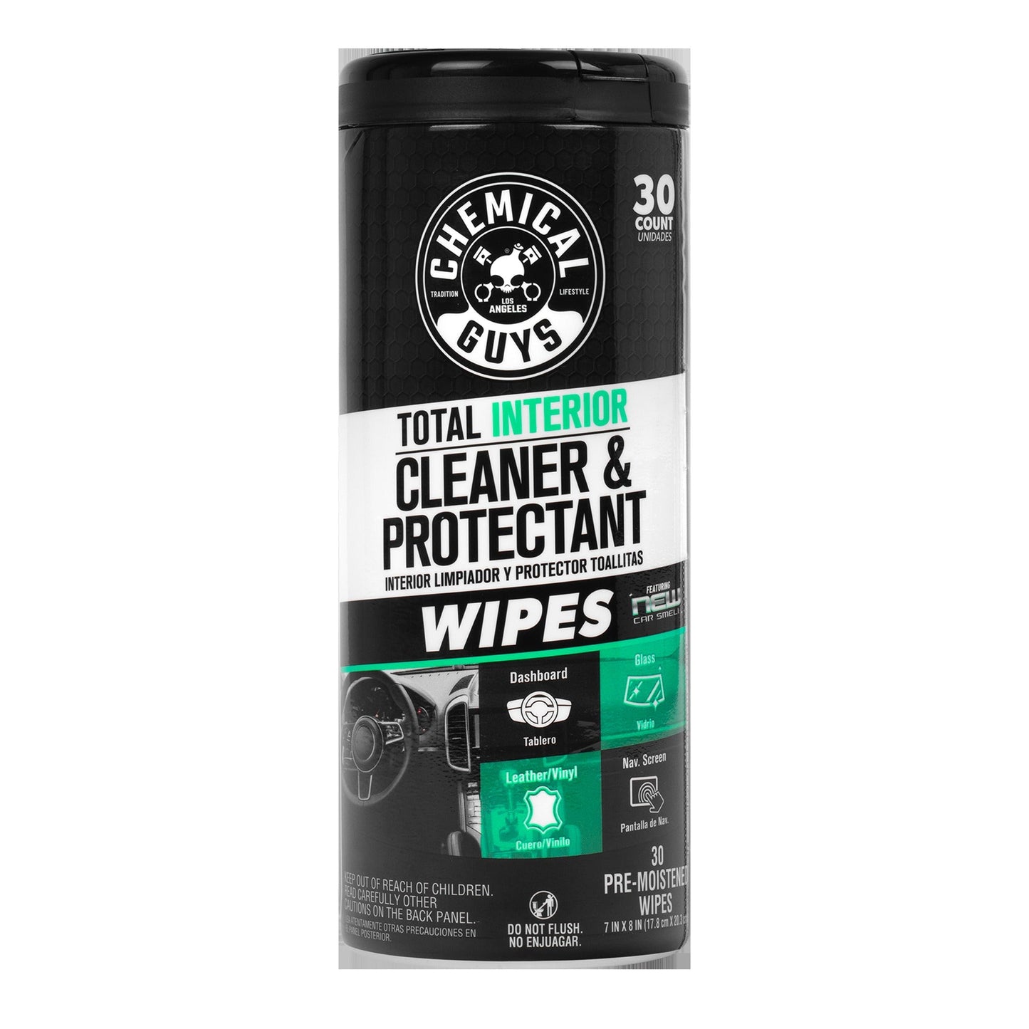 Total Interior Cleaner & Protectant Canister Wipes