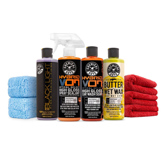 Black Car Care Kit