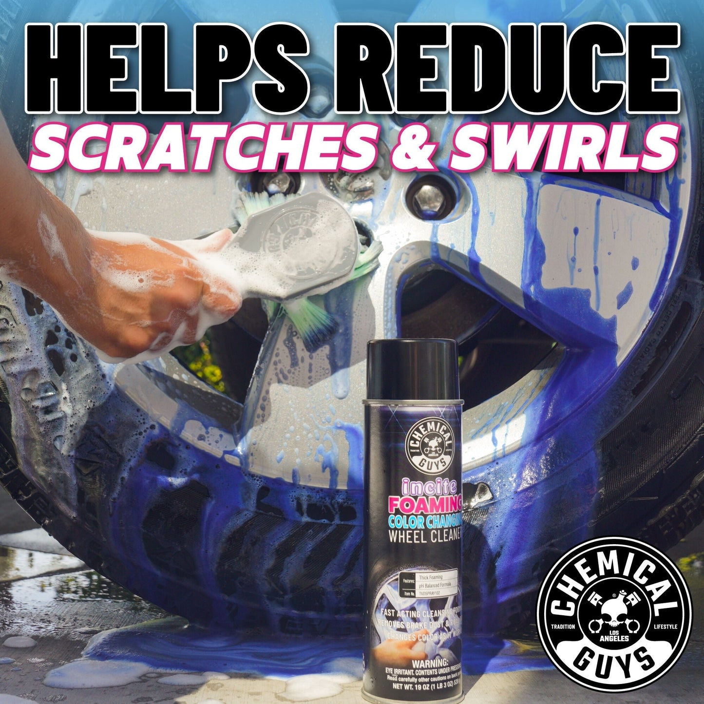 Incite Foaming Wheel Cleaner (2-Pack)