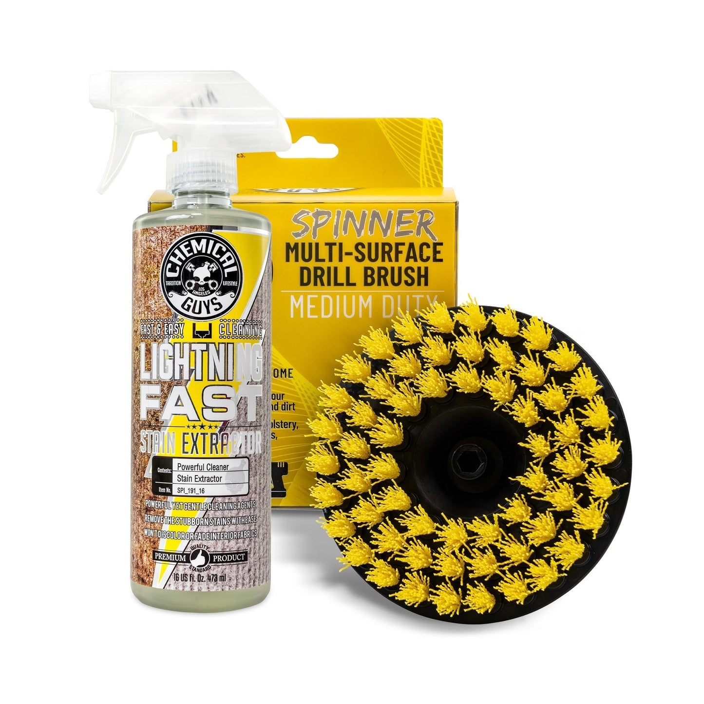 Medium Duty Spinner Stain Removal Kit