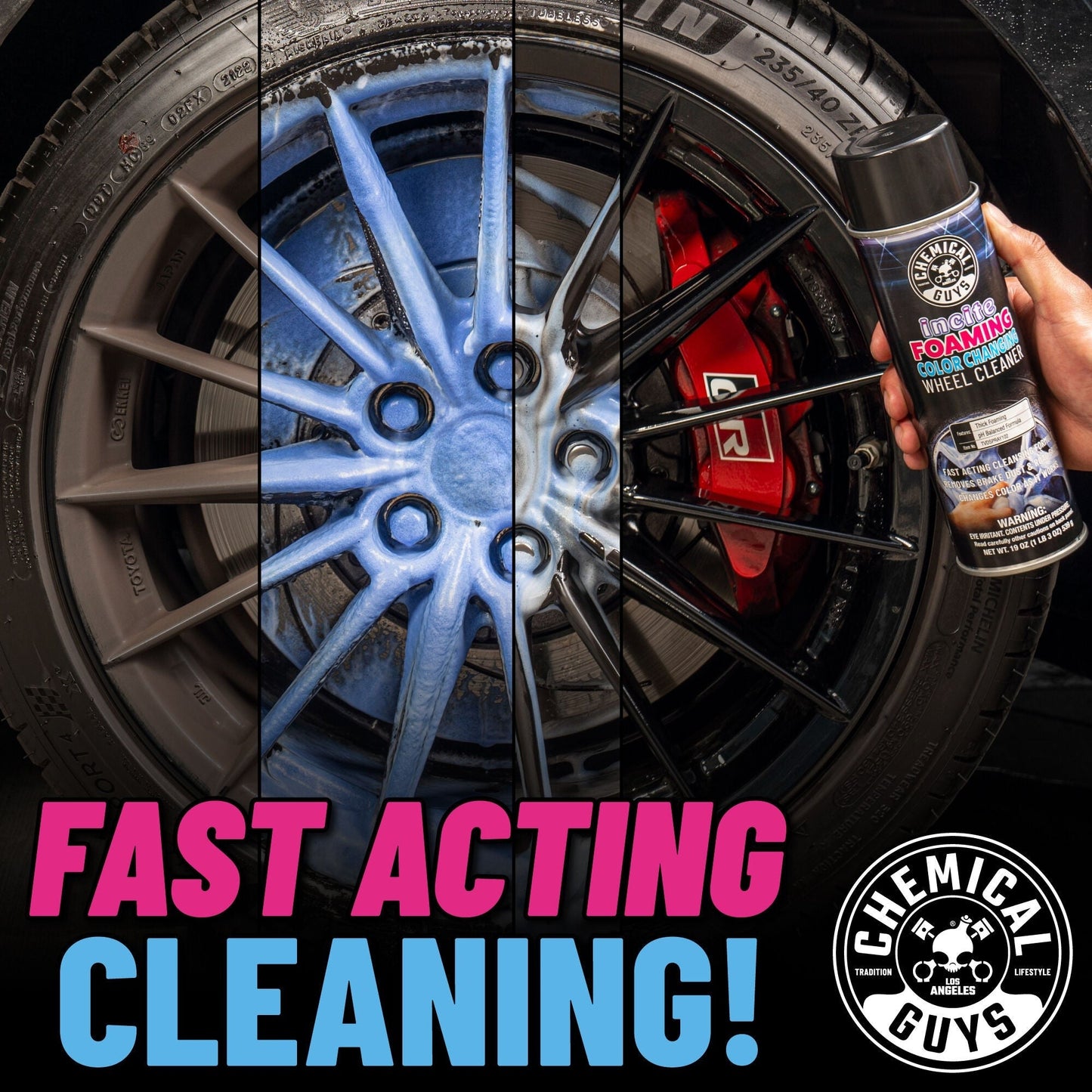 Incite Foaming Wheel Cleaner (2-Pack)