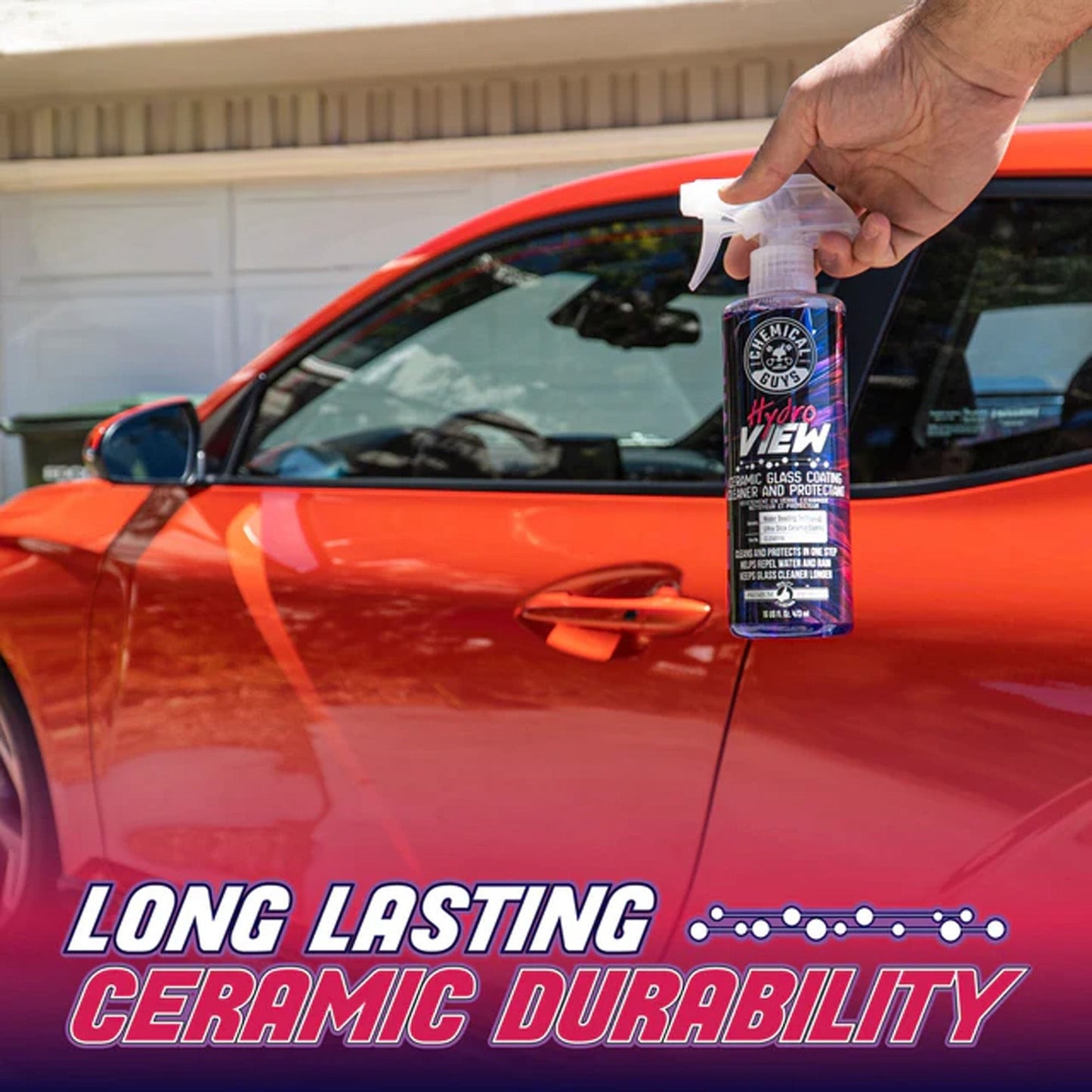 HydroView Ceramic Glass Cleaner & Coating