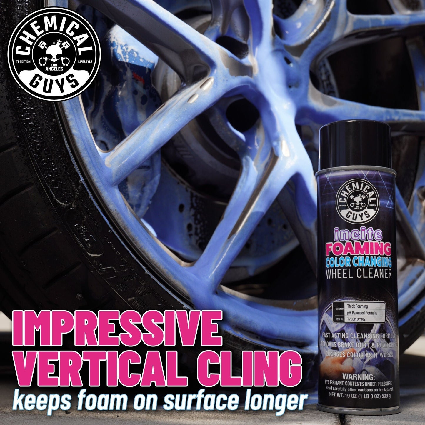 Incite Foaming Wheel Cleaner (2-Pack)